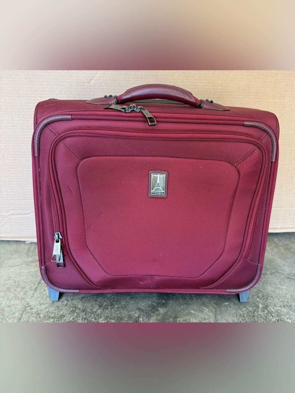 Travelpro Merlot Crew Classic Rolling UnderSeat Carry-on Two Wheeled